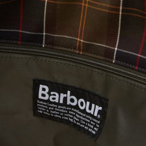 Barbour Leather Medium Travel Explorer