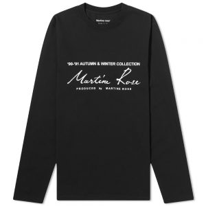 Martine Rose Long Sleeve Classic Logo Top