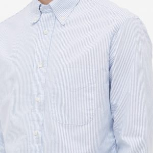 Gitman Vintage Button Down Stripe Oxford Shirt
