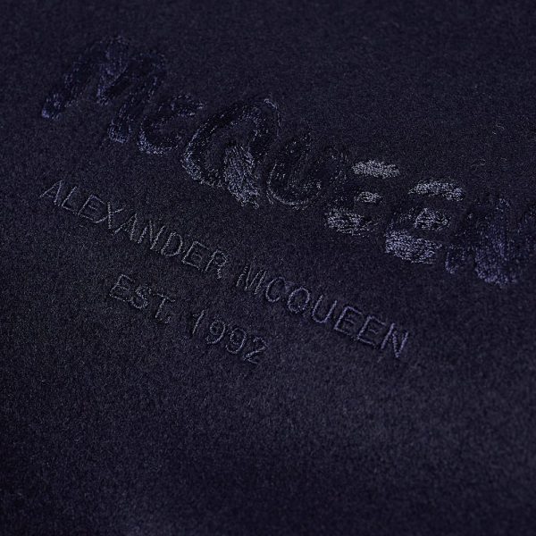 Alexander McQueen Grafitti Back Logo Souvenir Jacket