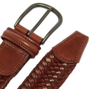 Anderson's Stretch Woven Leather Belt