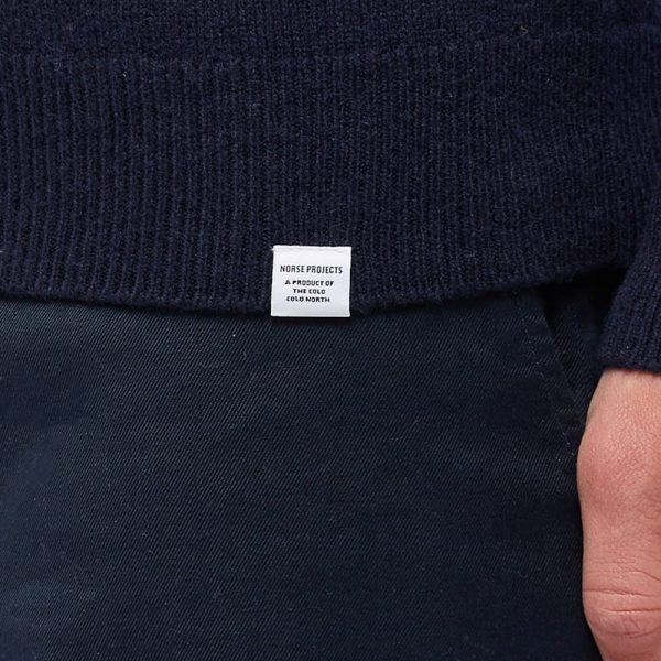 Norse Projects Kirk Lambswool Roll Neck Knit