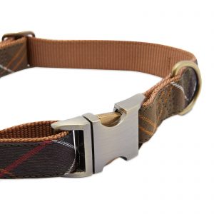 Barbour Tartan Webbing Dog Collar