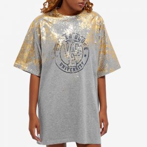 Golden Goose Journey Distressed T-Shirt Dress