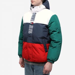 Tommy Jeans Archive Colour Block Puffer Jacket