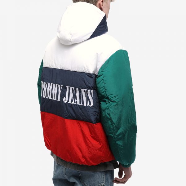 Tommy Jeans Archive Colour Block Puffer Jacket