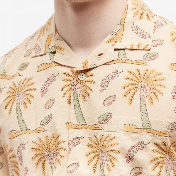Corridor Palm Handblock Vacation Shirt