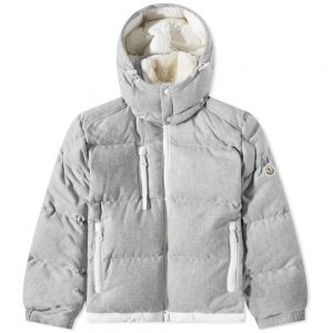 Moncler Tarentaise Sherpa Lined Flannel Down Jacket