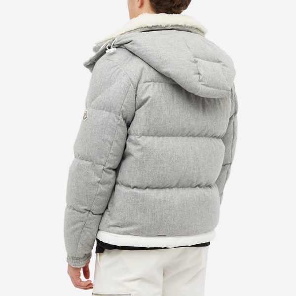 Moncler Tarentaise Sherpa Lined Flannel Down Jacket