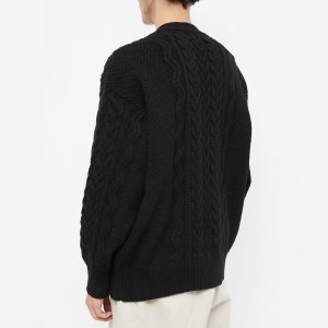 Undercover Cable Knit Cardigan