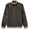 Gucci All Over GG Velour Track Jacket