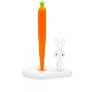 Alessi Bunny & Carrot Kitchen Roll Holder