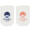BEAMS JAPAN Logo Ceramic Cup - Set of 2