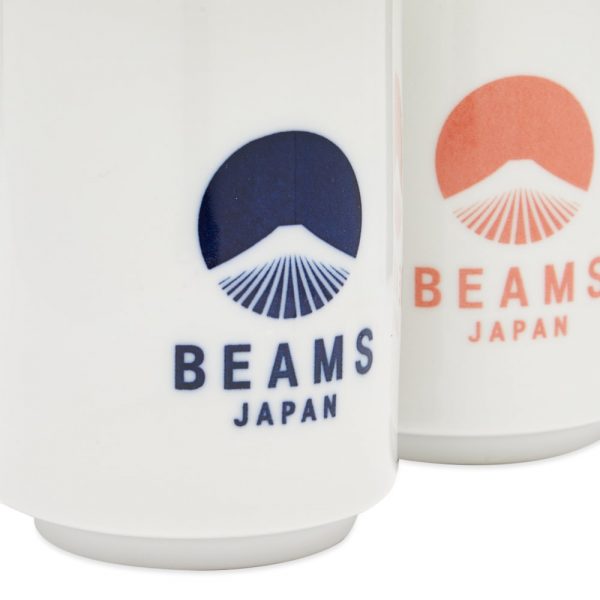 BEAMS JAPAN Logo Ceramic Cup - Set of 2