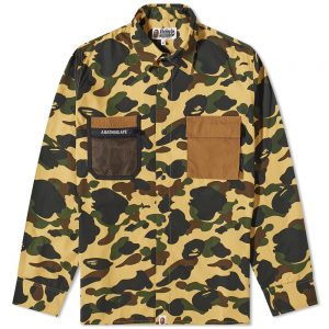 A Bathing Ape 1st Camo Outdoor Detail Pocket Relaxed Fit Shi