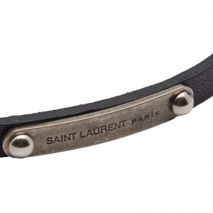 Saint Laurent Saint Laurent Logo Tag Bracelet