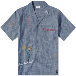 Universal Works Embroidered Chambray Minari Vacation Shirt