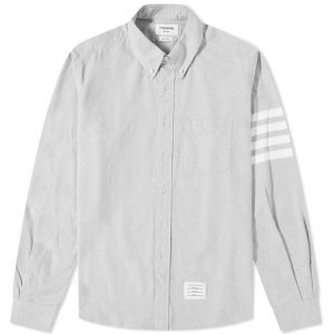 Thom Browne 4 Bar Flannel Shirt
