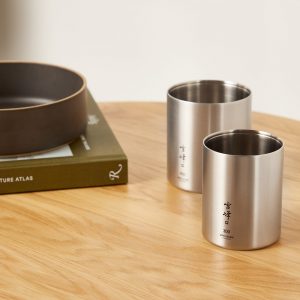 Snow Peak Stainless Steel  Vacuum-Insulated Mug Set