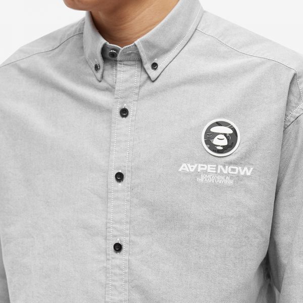 AAPE Now Oxford Cotton Shirt