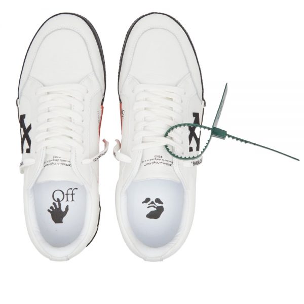 Off-White Low Vulcanized Calf Leather Sneaker