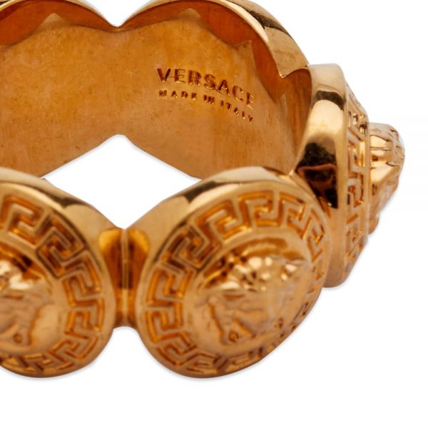 Versace Multi Medusa Head Ring