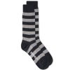 Beams Plus Stripe Rib Sock