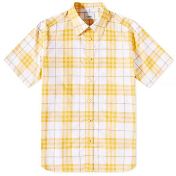 Burberry Short Sleeve Caxton Check Shirt