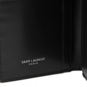 Saint Laurent YSL Metal Logo Continental Wallet