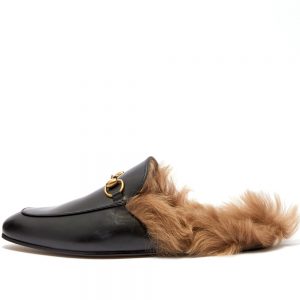 Gucci Princetown Fur Lined Mule