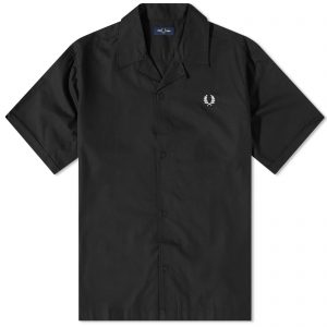 Fred Perry Tipped Hem Revere Collar Shirt