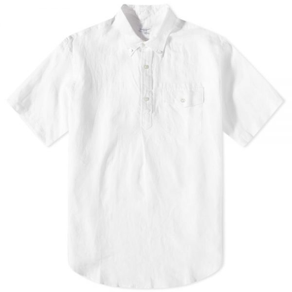 Engineered Garments Popover Button Down Short Sleeve Shirt