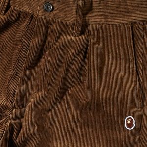 A Bathing Ape One Point Loose Fit Corduroy Pant