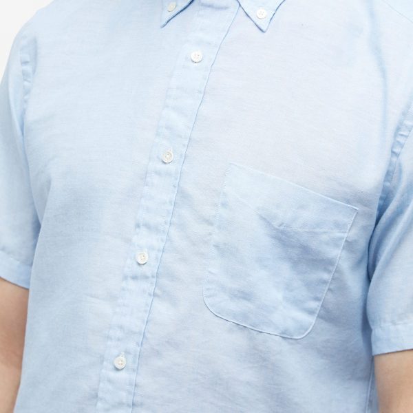 Beams Plus BD COOLMAX® Linen Short Sleeve Shirt