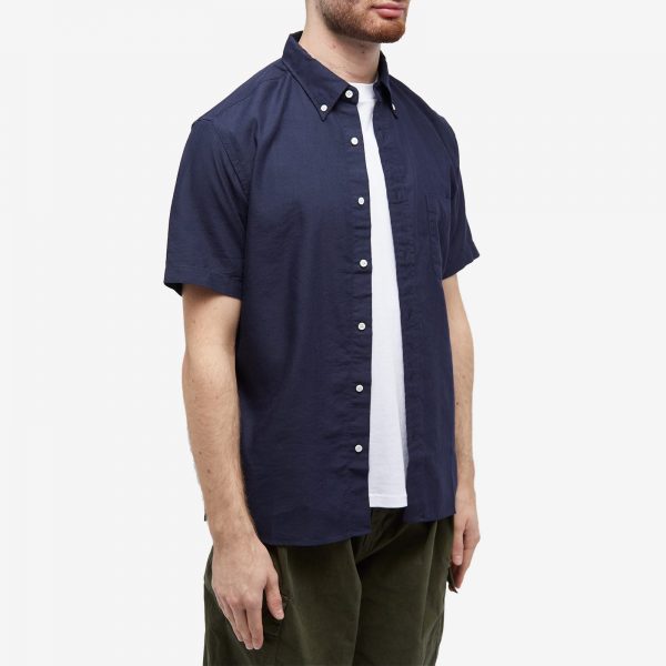 Beams Plus BD COOLMAX® Linen Short Sleeve Shirt