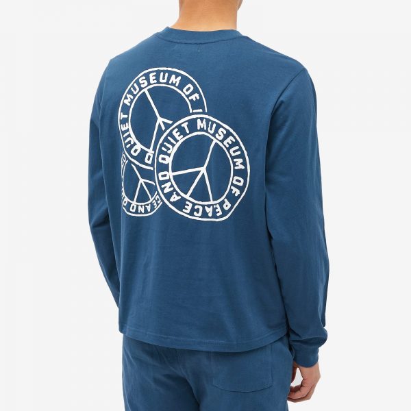 Museum of Peace and Quiet Long Sleeve Badge T-Shirt