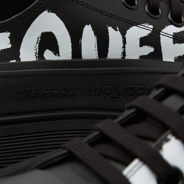 Alexander McQueen Tread Graffiti Logo Shoe