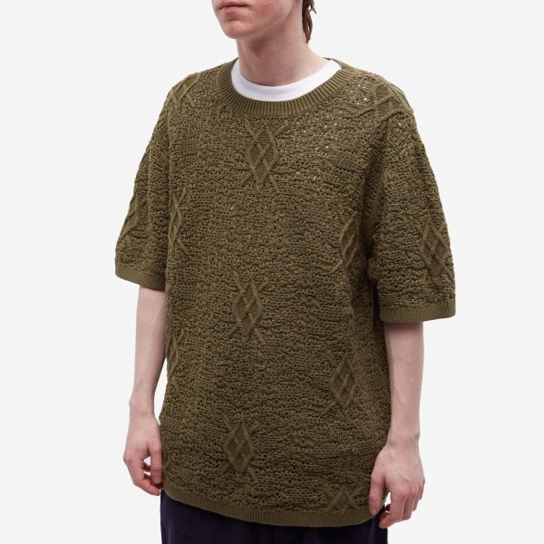 Daily Paper  Shield Crochet T-Shirt