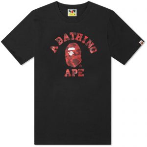 A Bathing Ape Colour Camo College T-Shirt