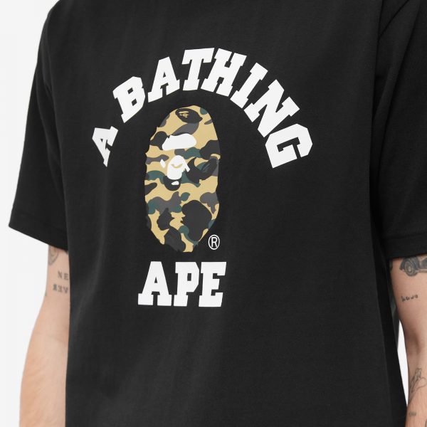A Bathing Ape 1St Camo College T-Shirt
