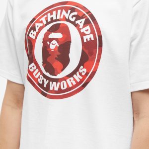 A Bathing Ape Colour Camo Busy Works T-Shirt