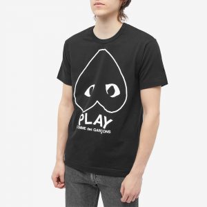 Comme des Garcons Play Inverted Heart Logo T-Shirt