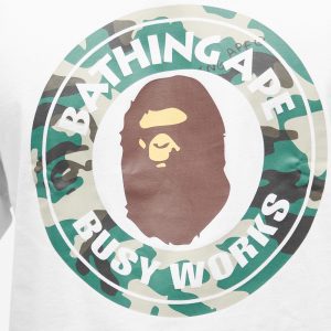A Bathing Ape Woodland Camo Busy Works T-Shirt