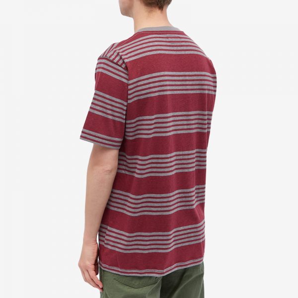 Beams Plus Stripe Nep Pocket T-Shirt