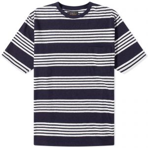 Beams Plus Stripe Nep Pocket T-Shirt