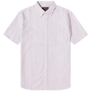 Beams Plus BD Candy Stripe Short Sleeve Shirt