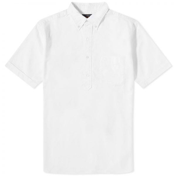 Beams Plus BD Popover Short Sleeve Oxford Shirt
