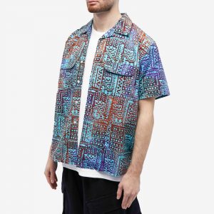 Beams Plus Batik Print Vacation Shirt