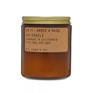 P.F. Candle Co No.11 Amber & Moss Soy Candle