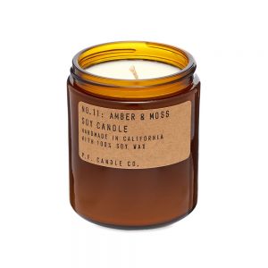 P.F. Candle Co No.11 Amber & Moss Soy Candle